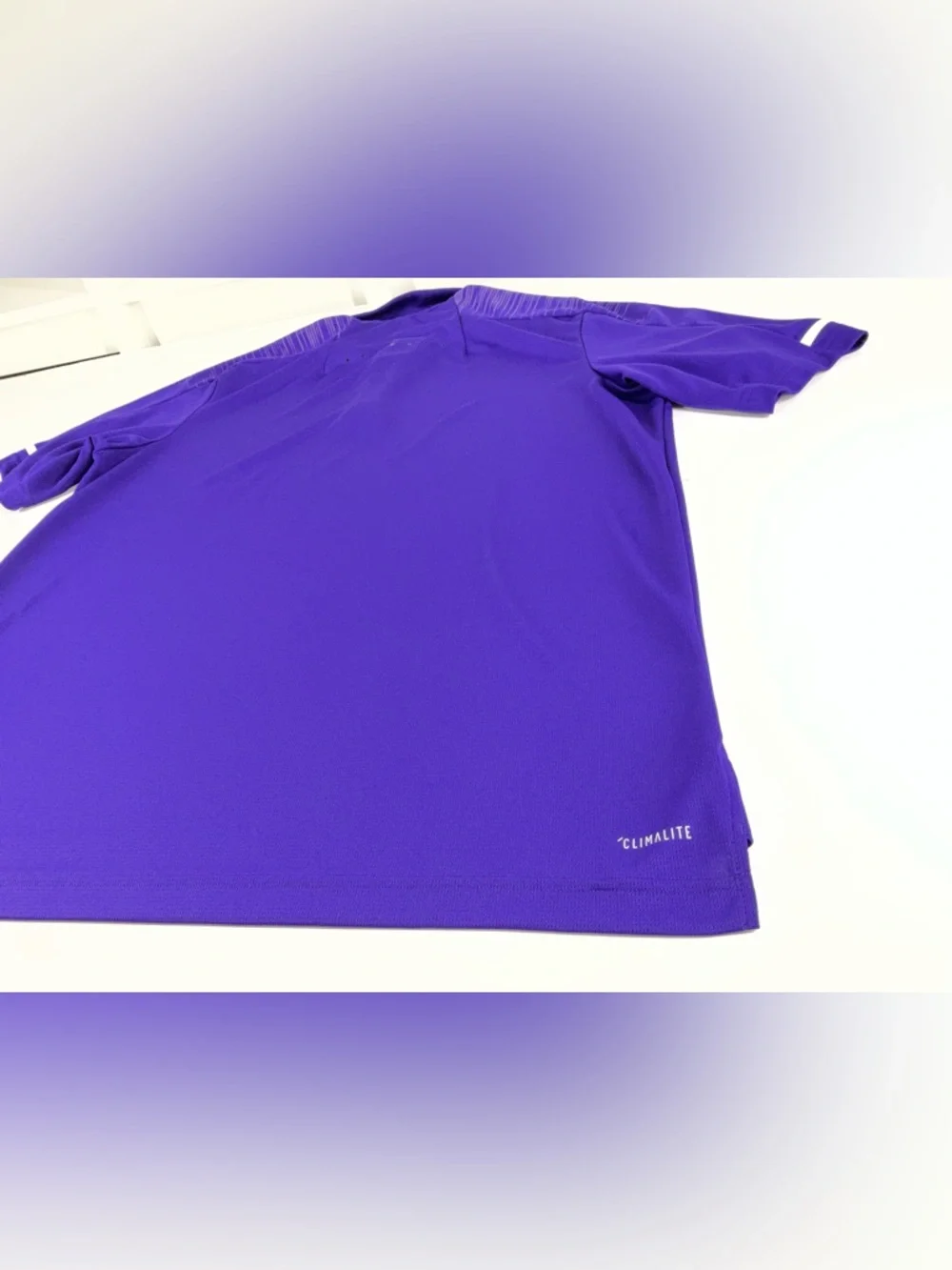 Adidas Men's Purple Performance 'Climalite Polo Size XL
